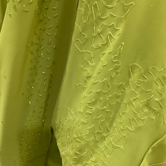 Custom Stunning All Over Beaded Sleeveless Evening Dress - Picture 15 of 16